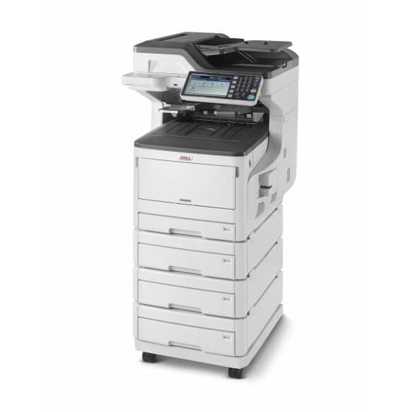 Photocopieur couleur professionnel A3, A4, OKI MC883 DNV réseau recto verso automatique 4 magasins