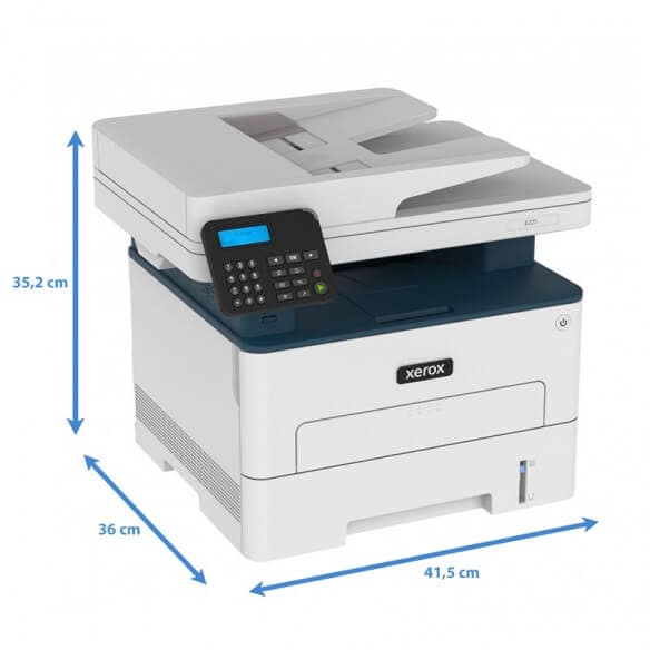 Xerox B225 imprimante Wifi multifonctions Noir et blanc idéale télétravail